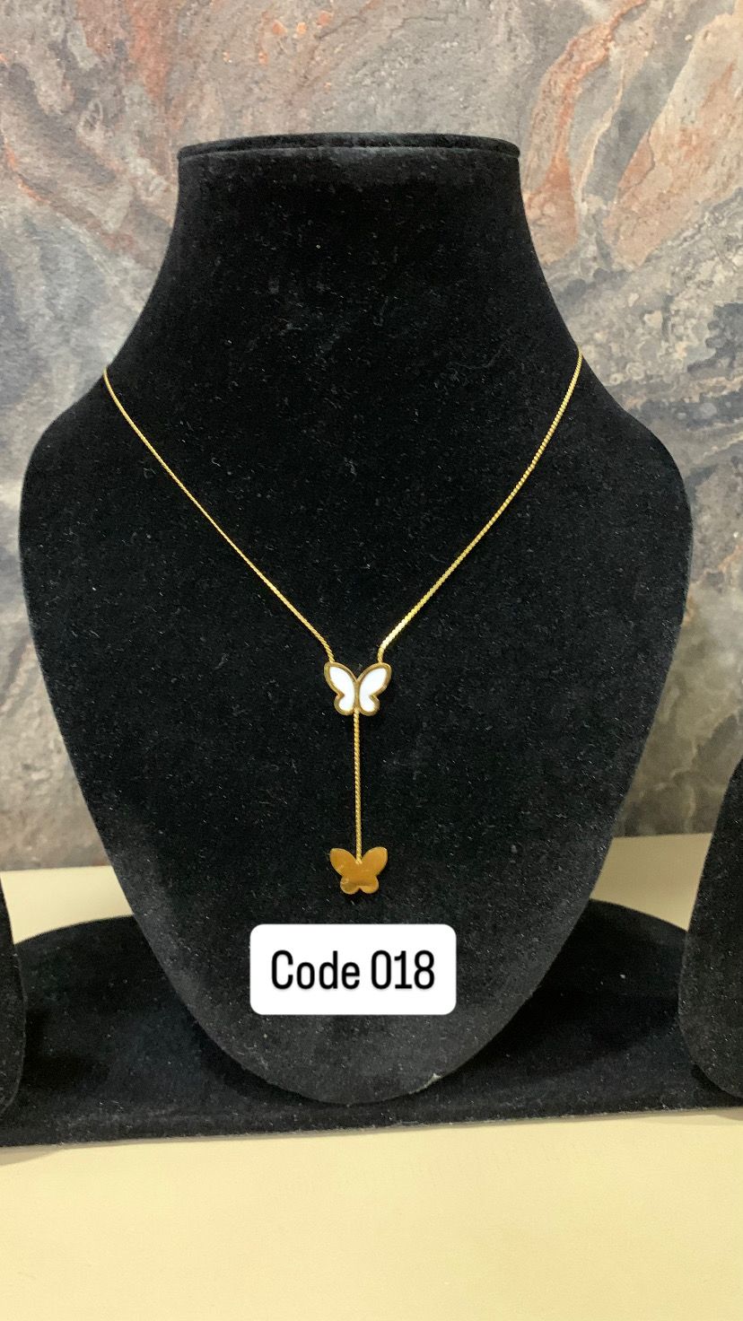 Papillon Drop Necklace